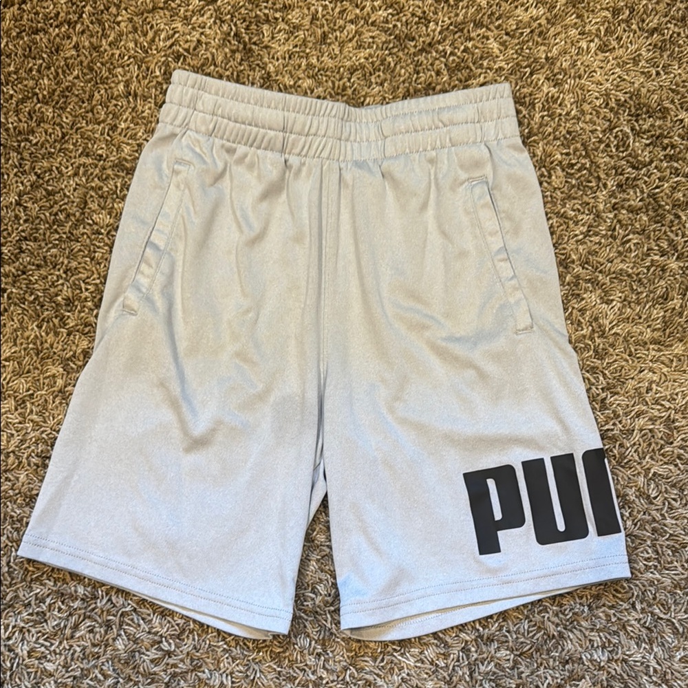 Puma Kids Light Gray Shorts